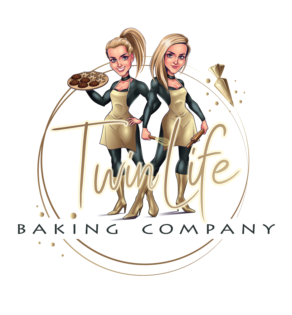 Logo Design by ally designs for Twin Life Baking Company | Design #29346536