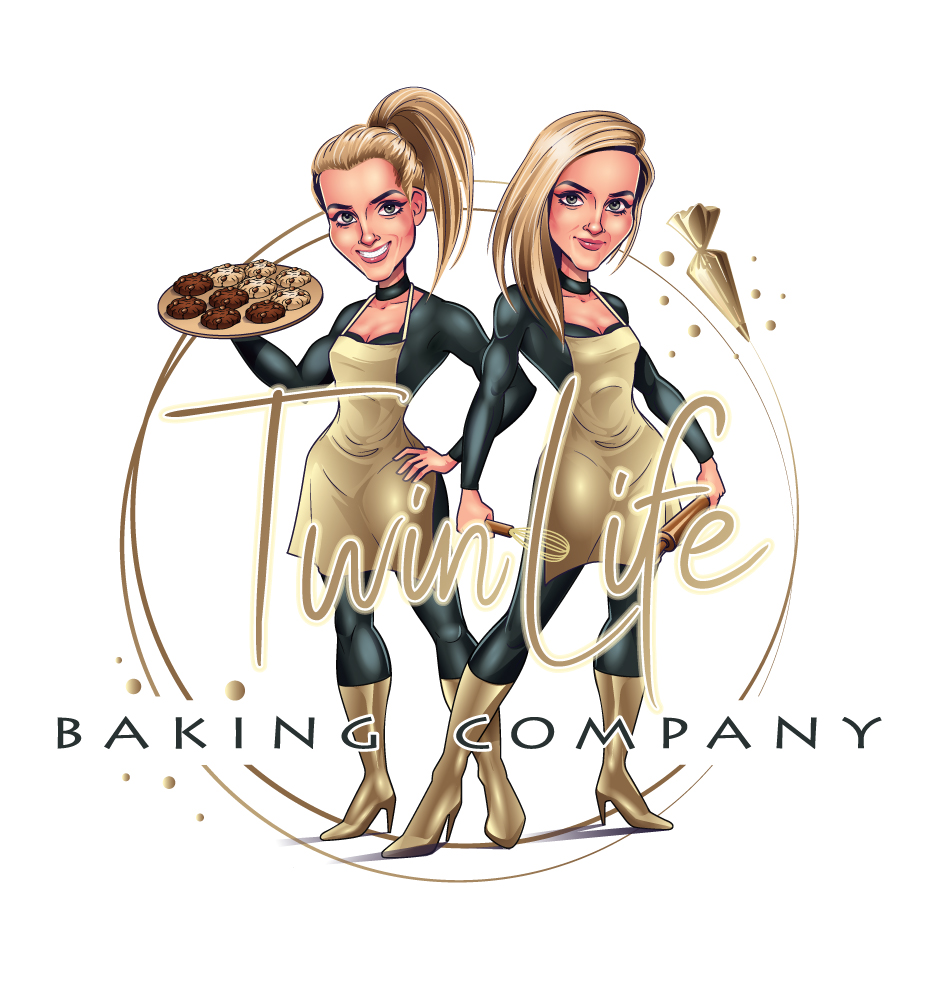Logo Design by ally designs for Twin Life Baking Company | Design #29346537