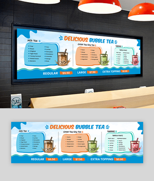 Menü-Design von debdesign für dieses Projekt | Design: #29123226