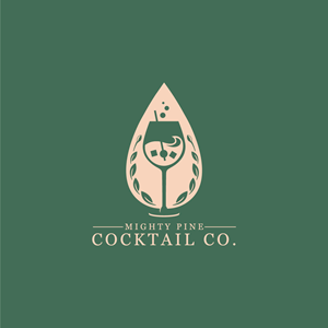 Mighty Pine Cocktail Co. | Logo Design by DesignFriday