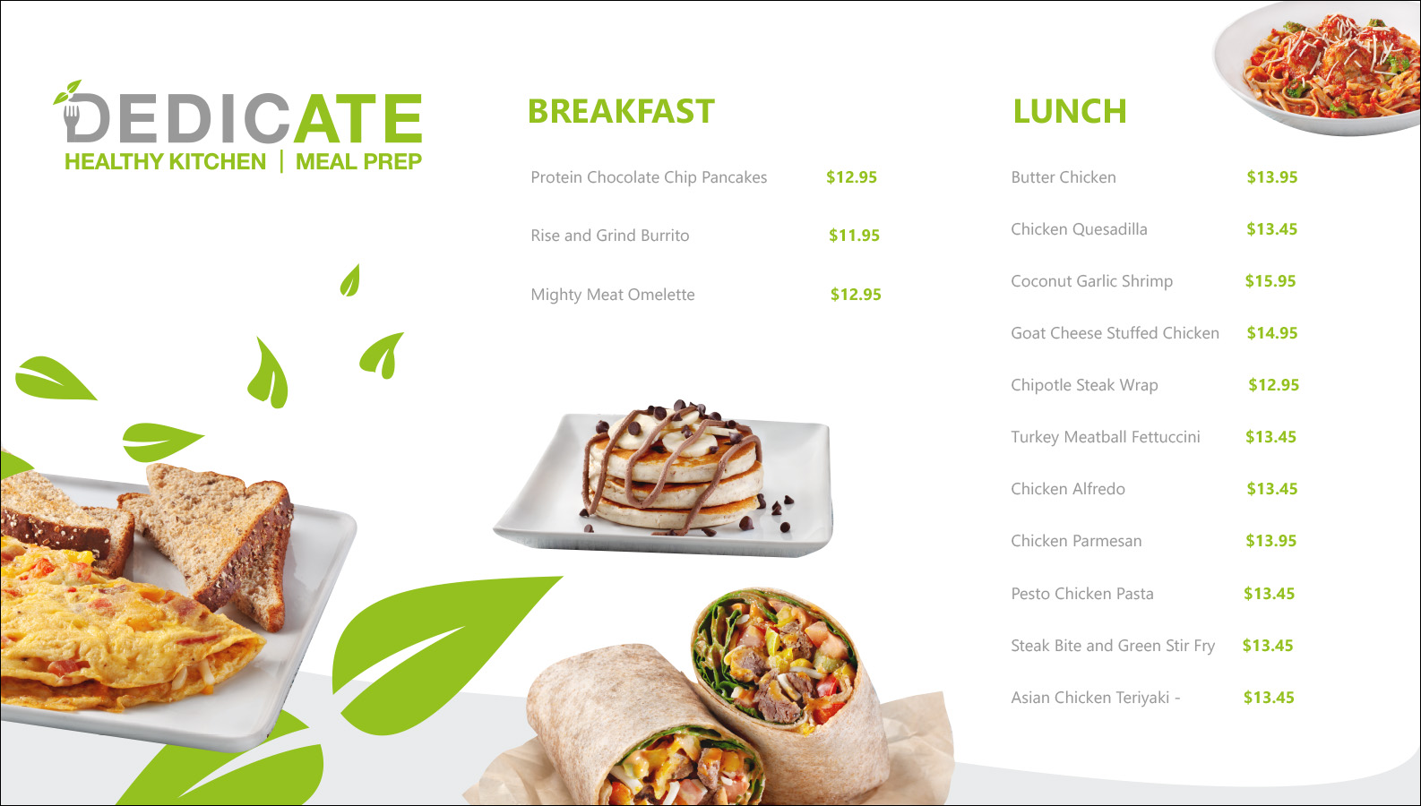 Graphic Design by MNM for DEDICATE Healthy Kitchen | Design #29116147