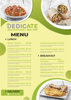 Graphic Design by luutrongtin89 for DEDICATE Healthy Kitchen | Design #29116809