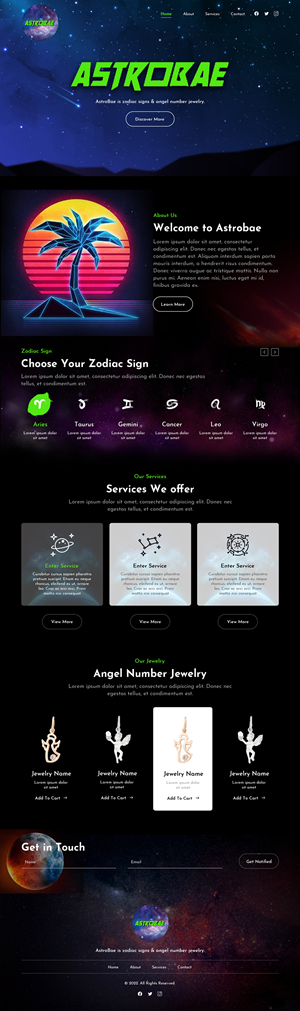 Web Design by Sujit Banerjee for this project | Design #29129548