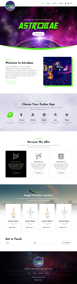 Web Design by Sujit Banerjee for this project | Design: #29129563