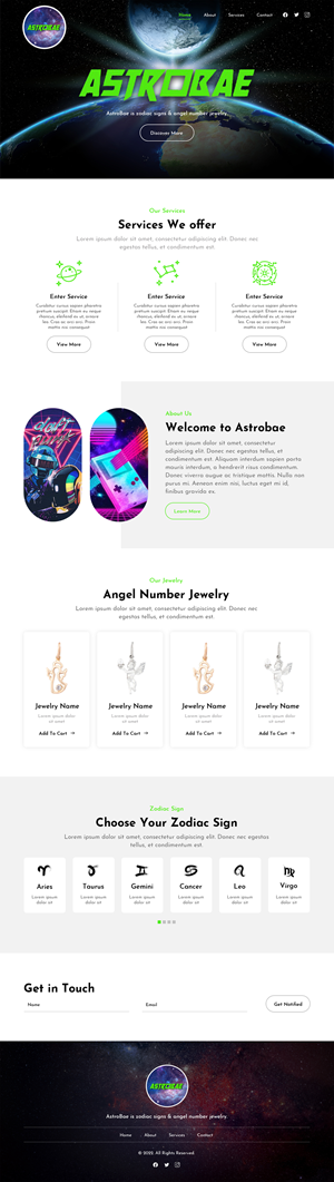 Web Design by Sujit Banerjee for this project | Design: #29129588