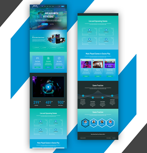 Web Design by Amir Iqbal for this project | Design #29122566