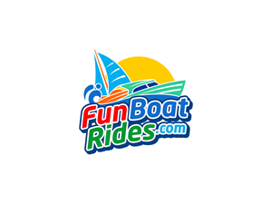 FunBoatRides.com | Logo Design by BNdesigner