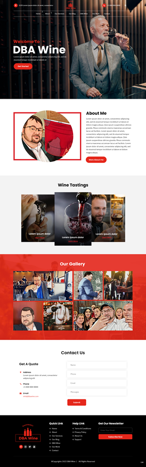 Diseño Web por pb para Corner of the Table Investments, LLC | Diseño: #29121502