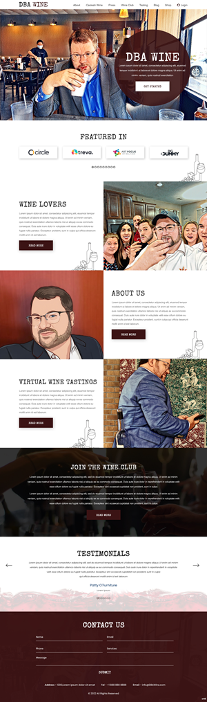 Diseño Web por pb para Corner of the Table Investments, LLC | Diseño: #29121505