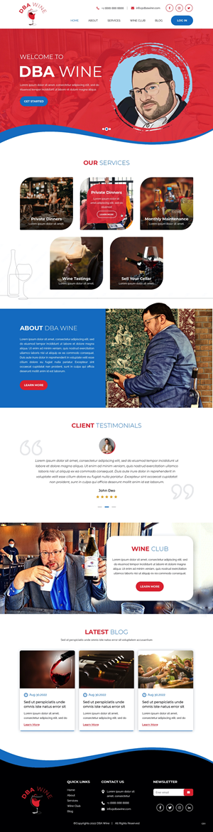 Diseño Web por pb para Corner of the Table Investments, LLC | Diseño: #29121507