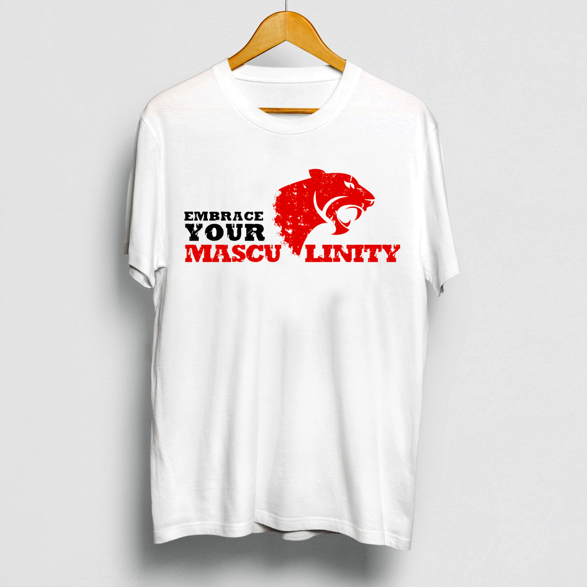 Masculine, Colorful, Men Fashion, Men's Clothing Tshirt Design for a