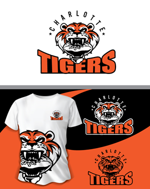 Charlotte Tigers | Diseño de Logo por ally designs
