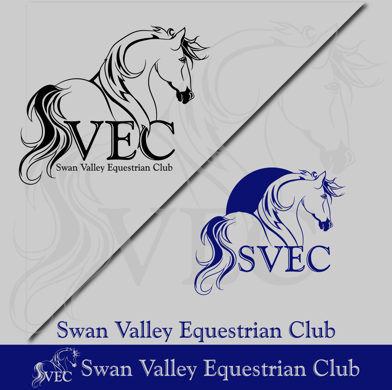 Logo Design by Get'n Graphic for Swan Valley Equestrian Club Inc. | Design #29156771
