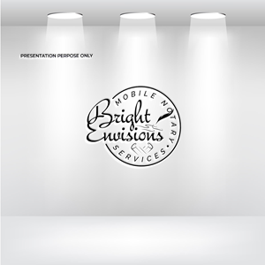 Logo Design by RS_Design for Bright Envisions Mobile Notary Services | Design: #29131771