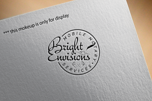 Logo Design by RS_Design for Bright Envisions Mobile Notary Services | Design: #29131772