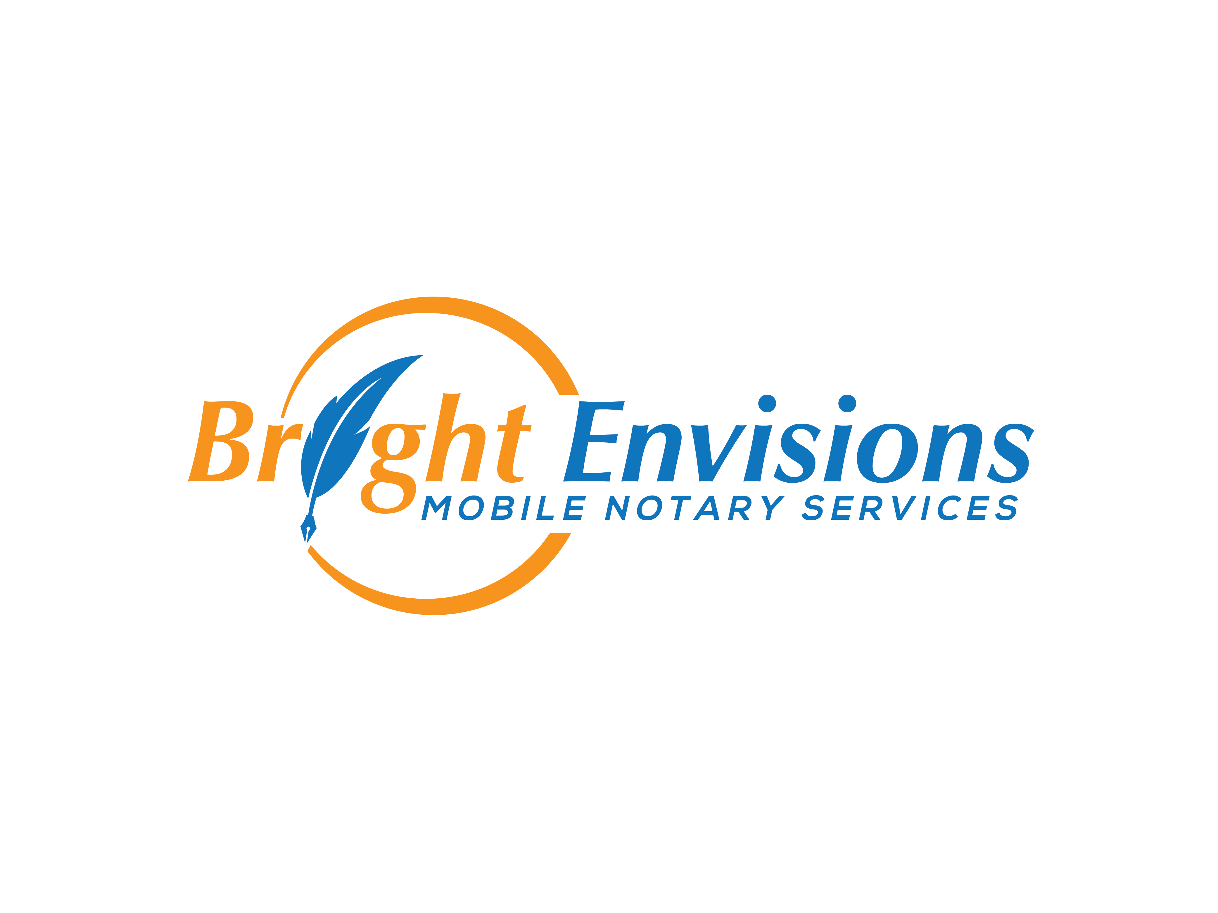 Design de Logo par renderman pour Bright Envisions Mobile Notary Services | Design #29122149