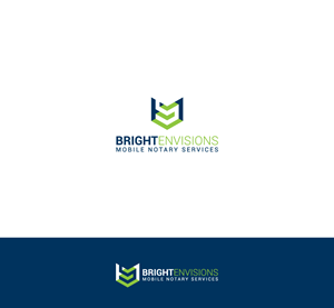 Logo Design by arcoalex for Bright Envisions Mobile Notary Services | Design: #29124074