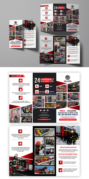 Flyer Design for mobile emergency tool and vehicle up-fitting services company | Flyer-Design von ZeneFashions