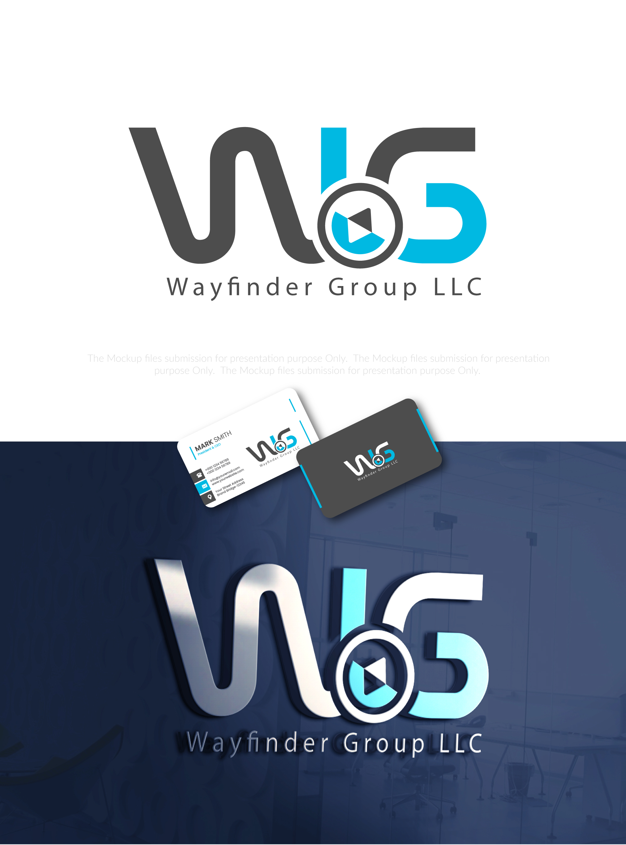 Logo Design by UMBRA Designs for Wayfinder Group LLC | Design #29124112