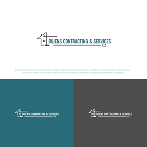Design de Logo par alitjuara pour OwensContracting & Services, LLC | Design #29155514