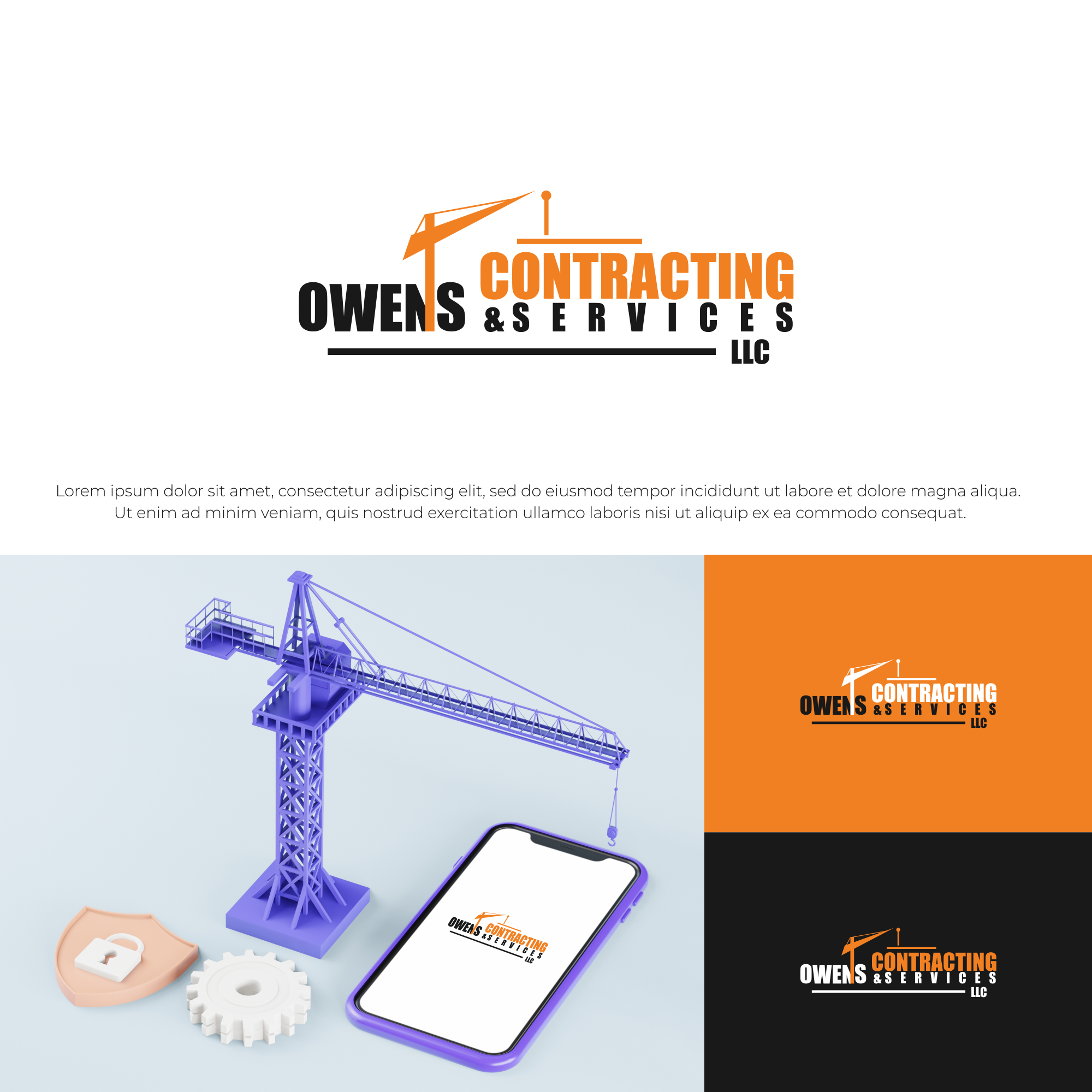 Logo Design by alitjuara for OwensContracting & Services, LLC | Design #29155521