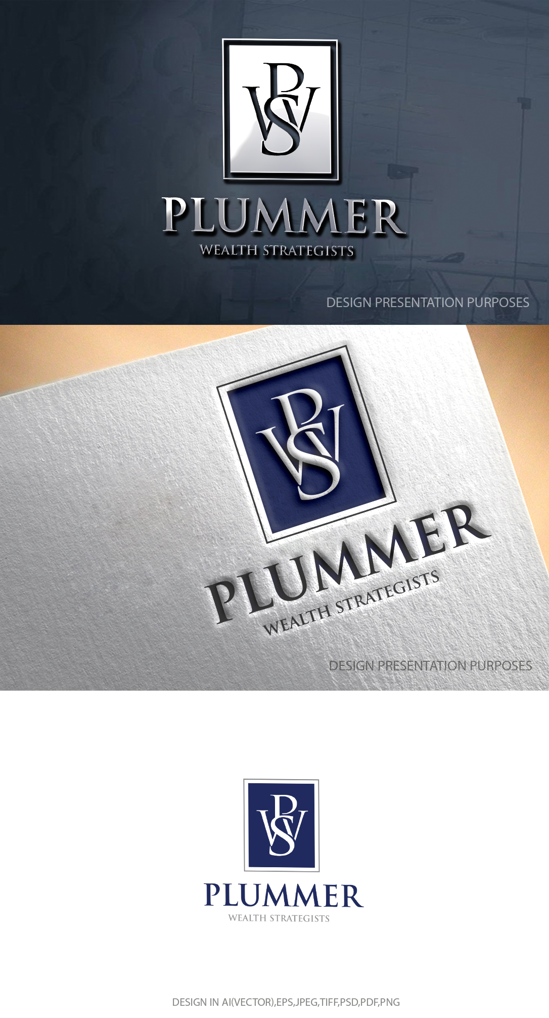 Logo Design by graphicevolution for Plummer Financial Services, LLC | Design #29188088