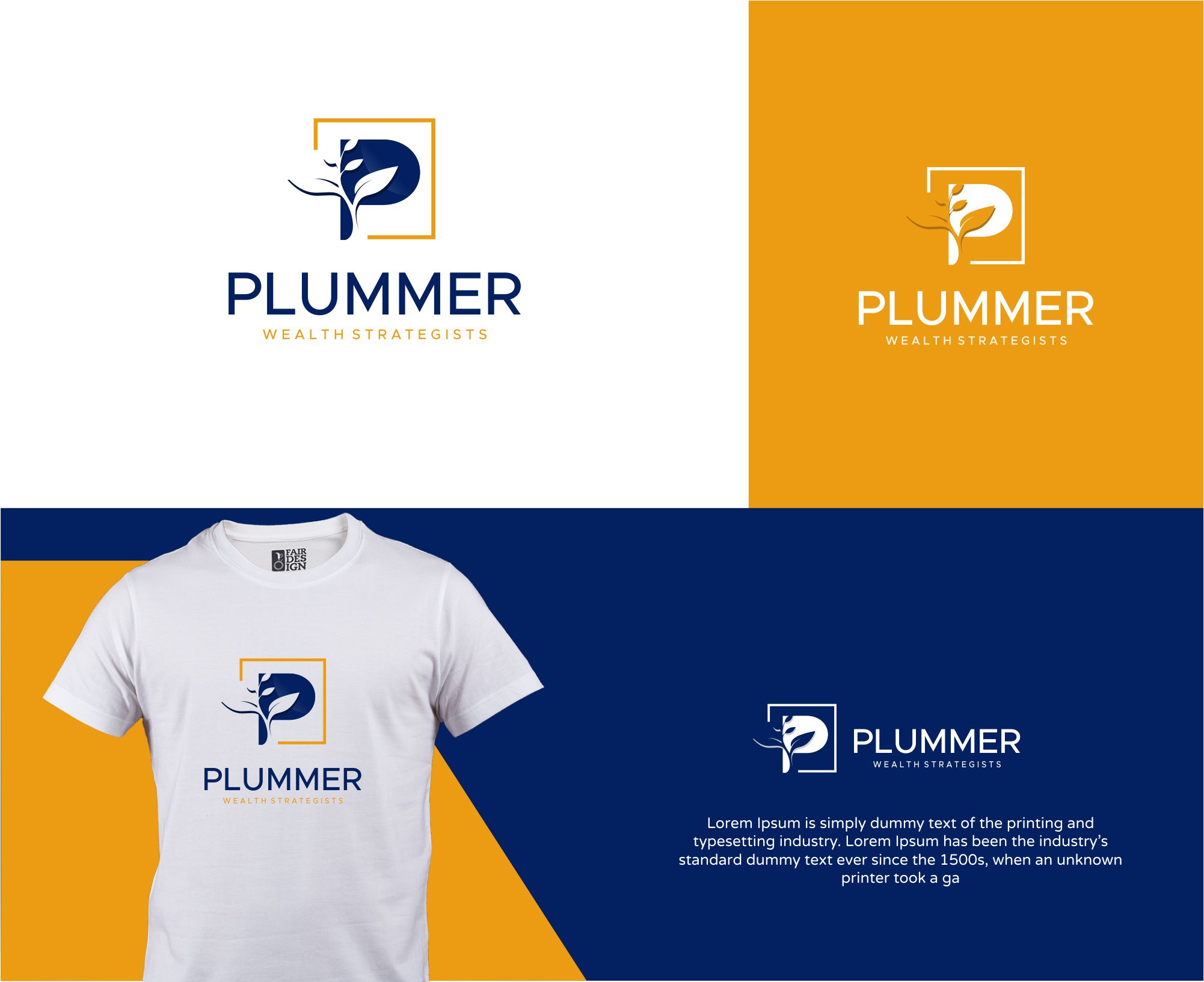 Logo Design by Apple Dsigner for Plummer Financial Services, LLC | Design #29191328