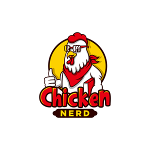 Chicken Nerd | Logo Design by lucky_studioo