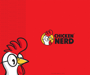 Chicken Nerd | Logo Design by GBDESIGN