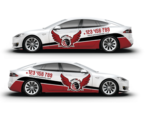 Car Wrap Design by Shumaila Kiran for this project | Design: #29142004