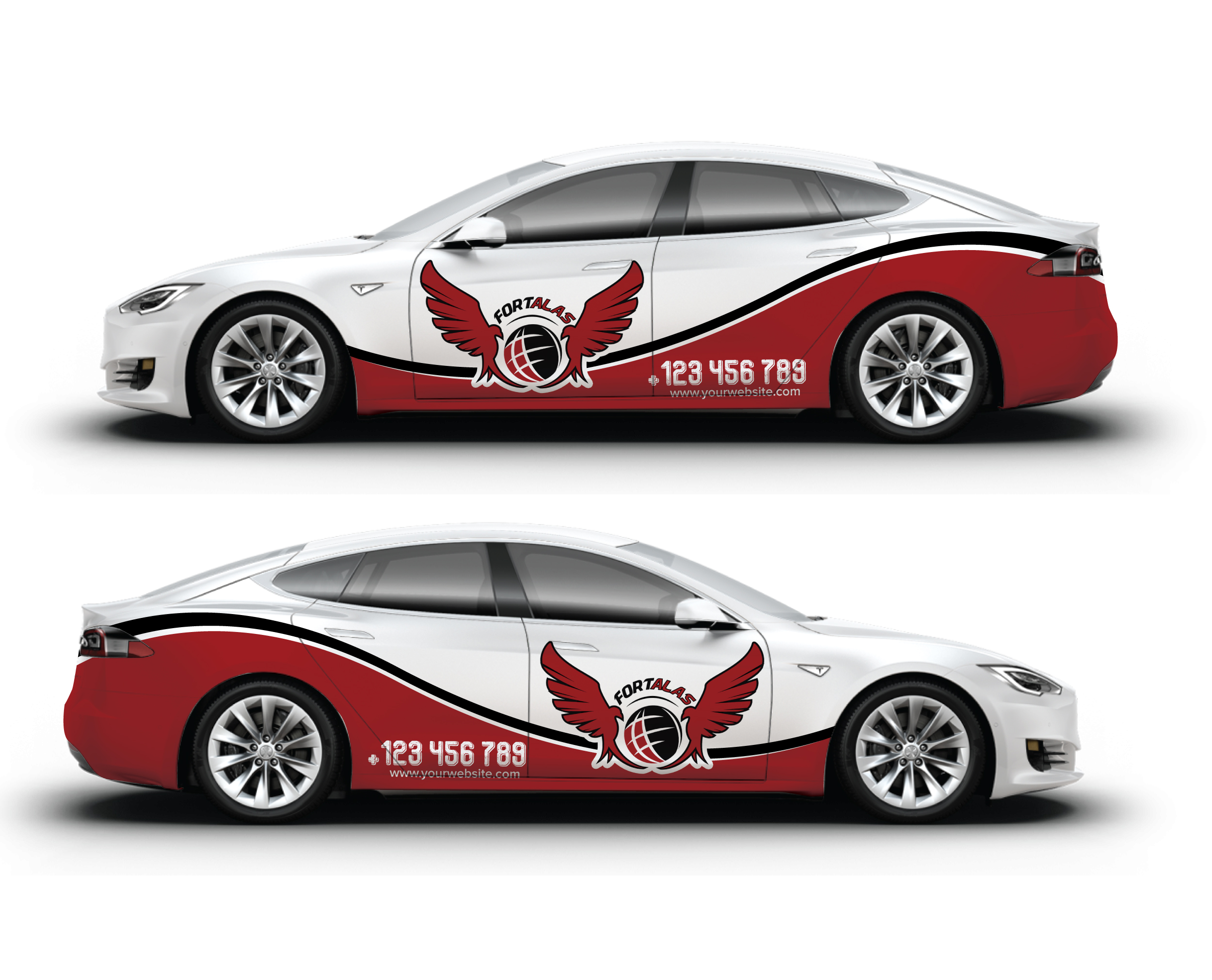 Car Wrap Design by Shumaila Kiran for this project | Design #29142005