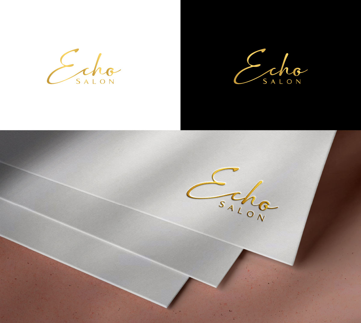 Logo Design by RS_Design for Echo Salon | Design #29223226