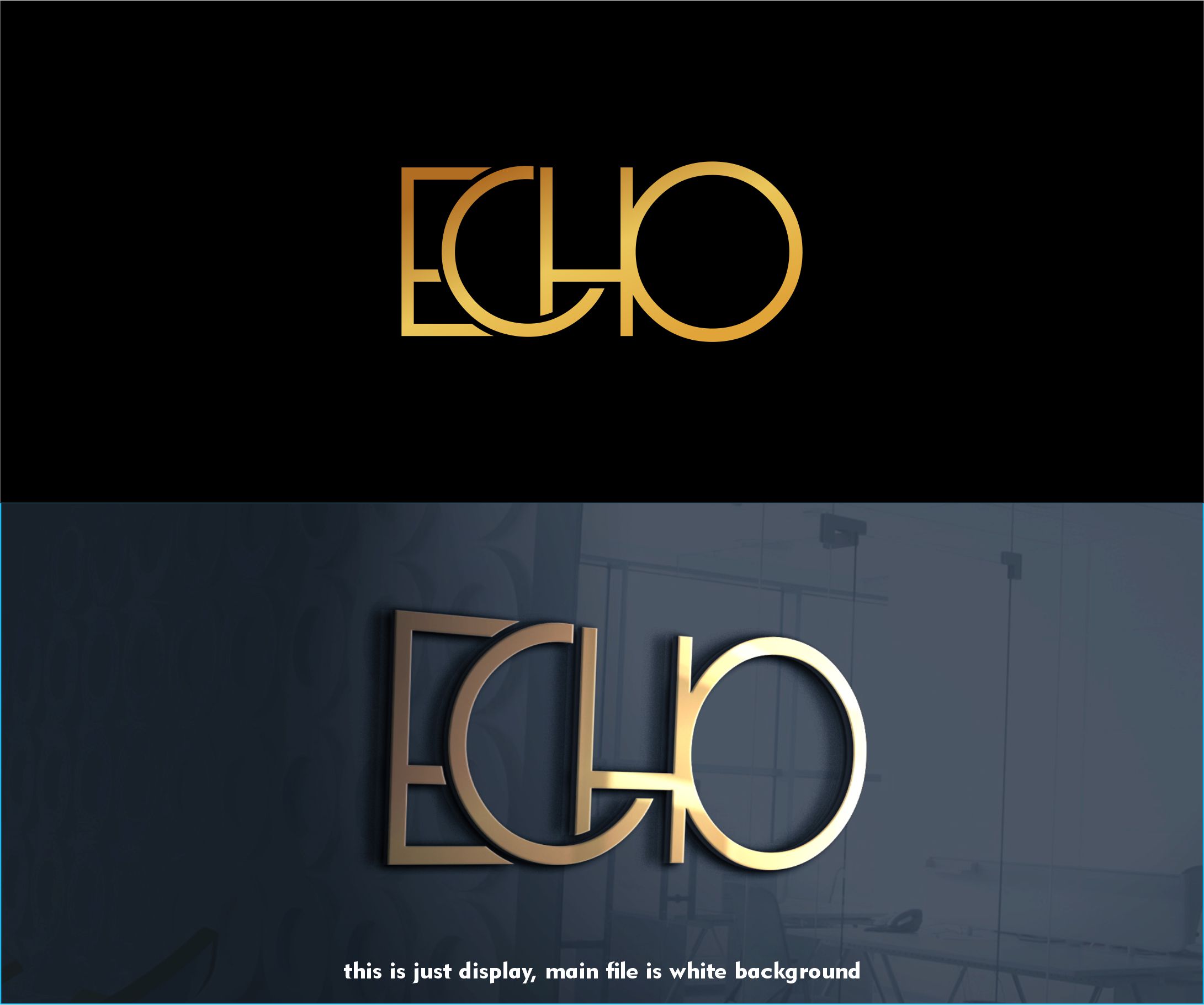 Logo-Design von alkaline für Echo Salon | Design #29126334