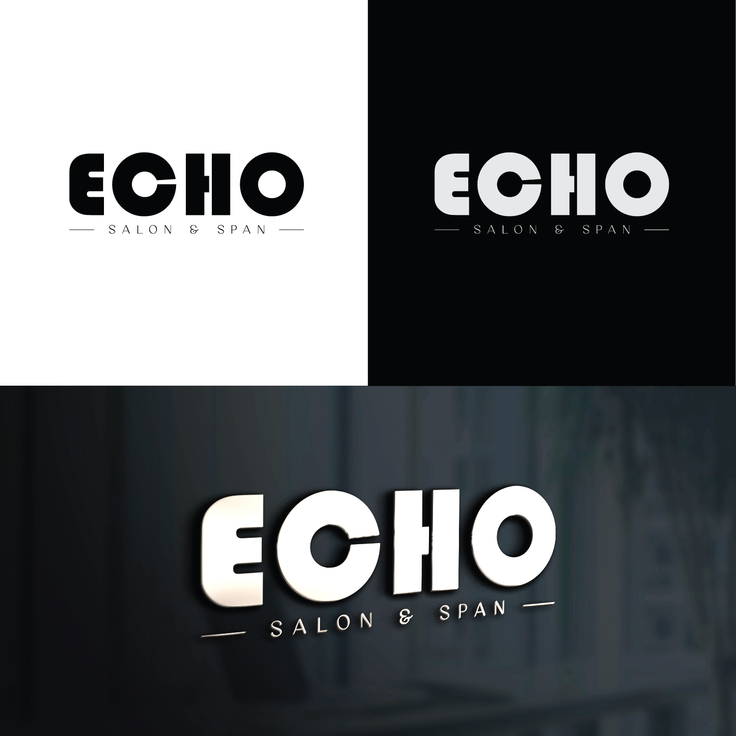 Logo Design by S.H Designs for Echo Salon | Design #29125960