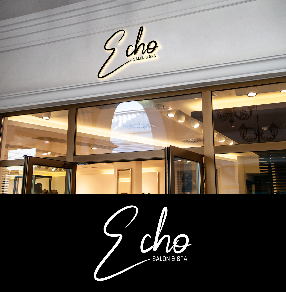 Logo Design by we with for Echo Salon | Design #29139136