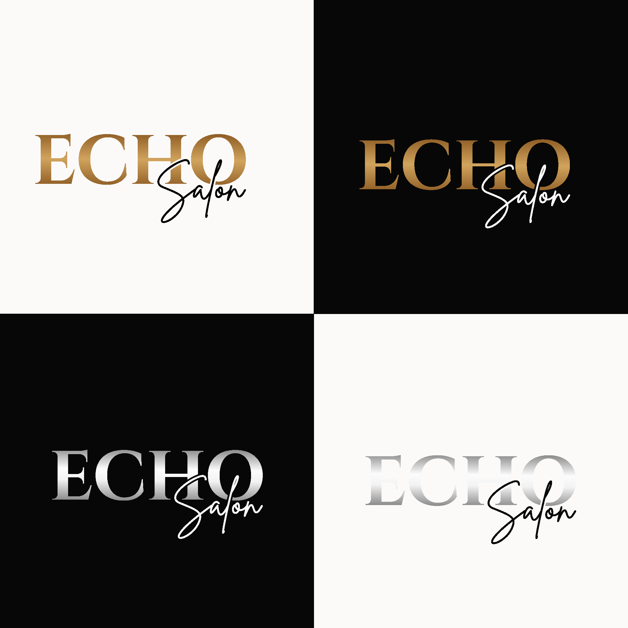 Diseño de Logo por Graphixpointt para Echo Salon | Diseño #29126001