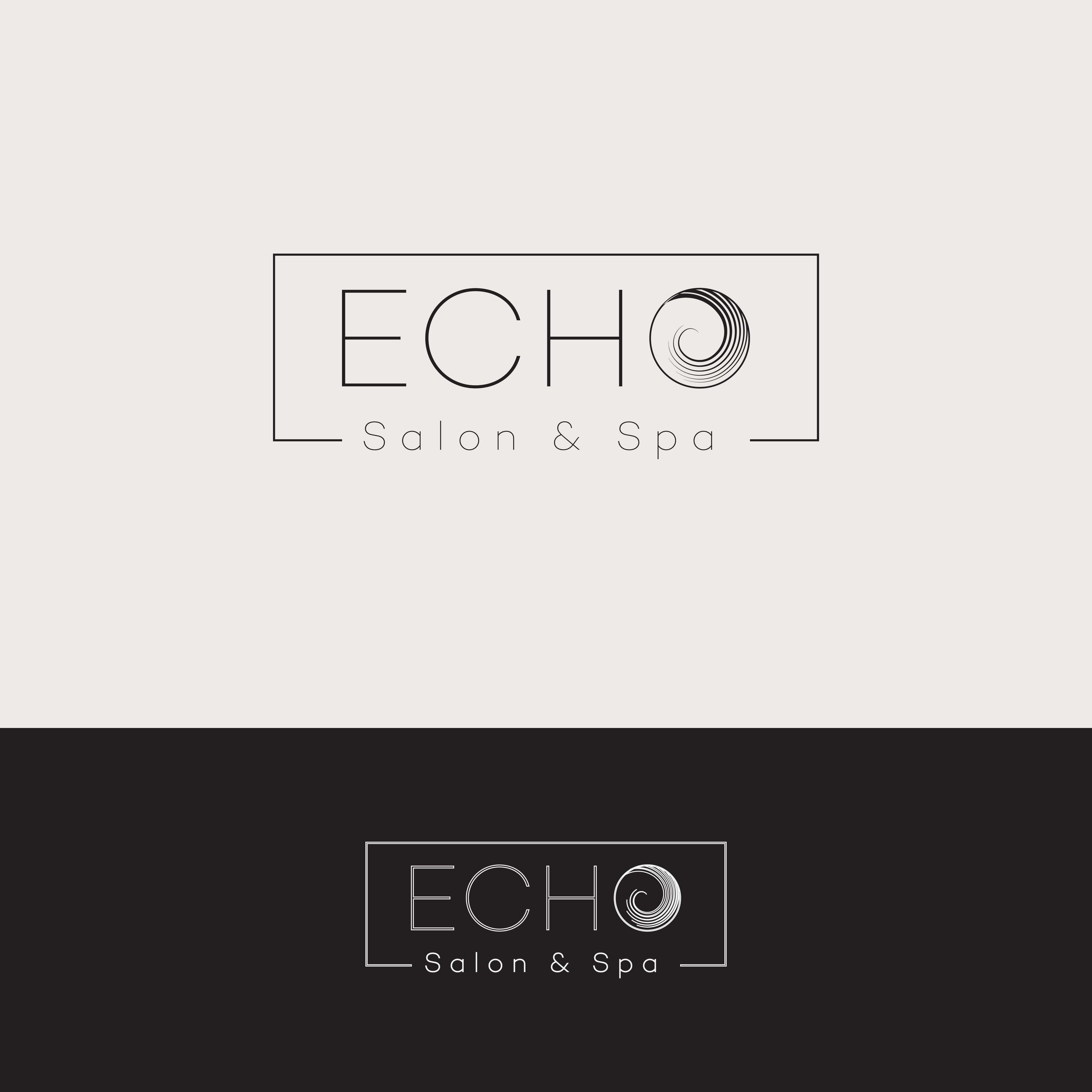 Logo Design by Elizabeta for Echo Salon | Design #29166038