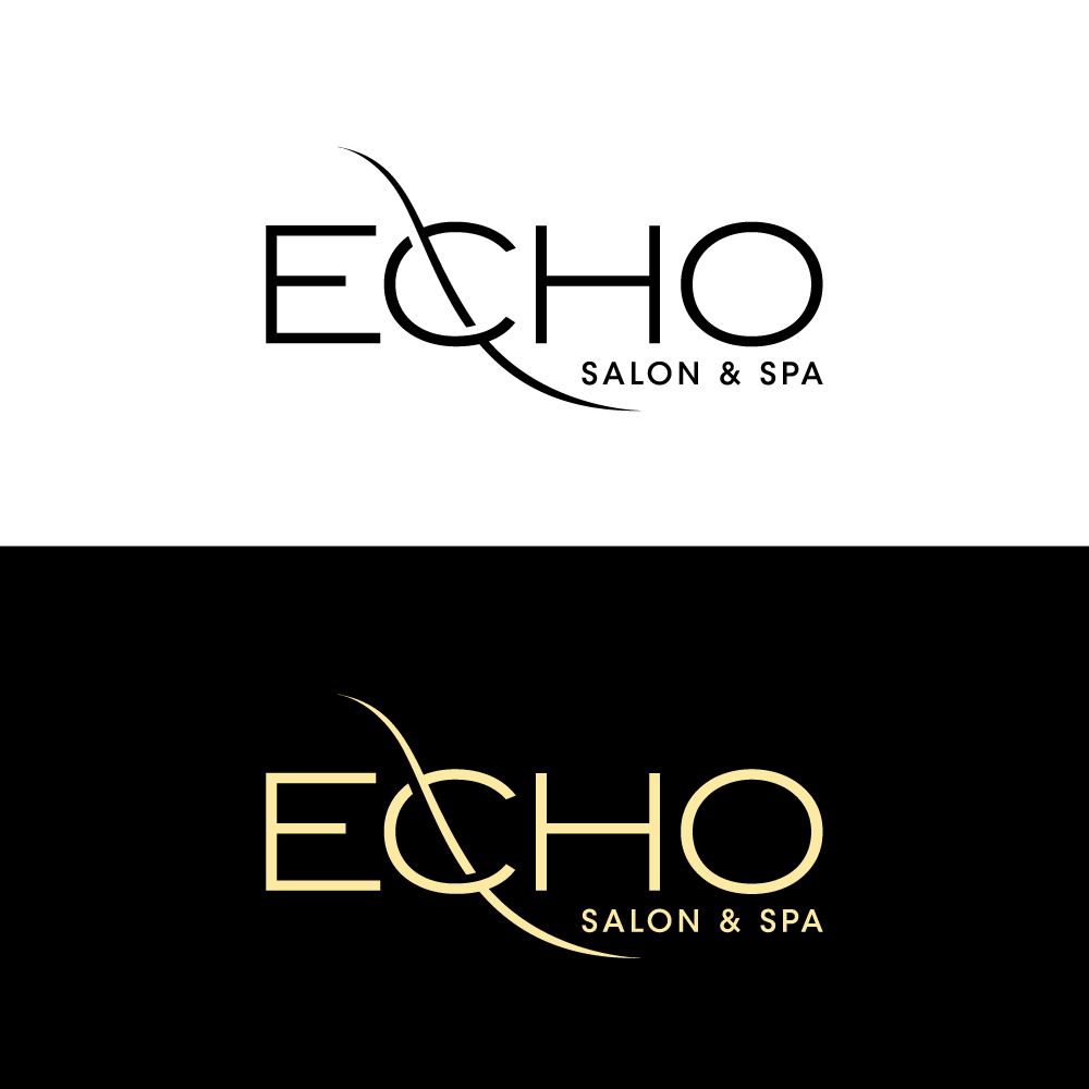 Logo Design by Sujit Banerjee for Echo Salon | Design #29199364