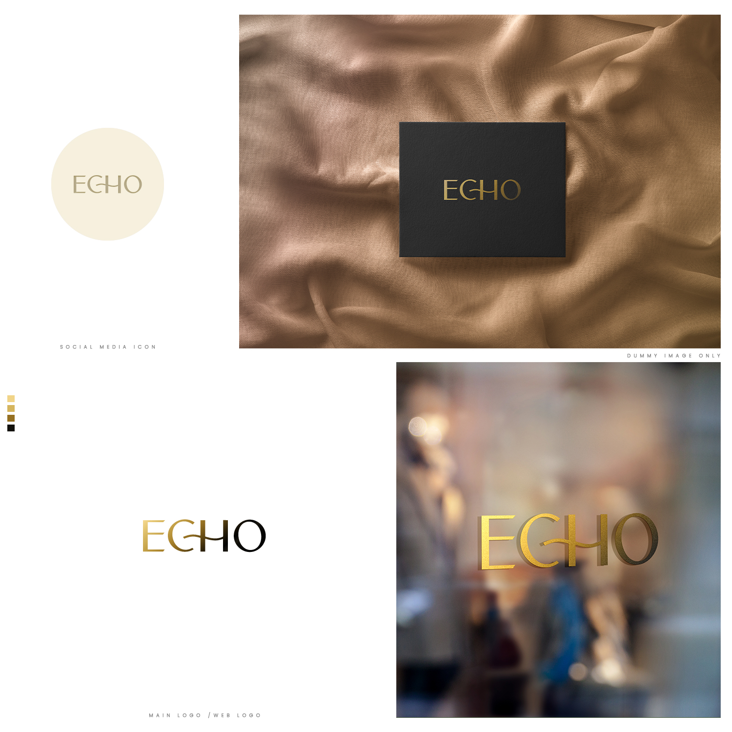 Logo Design by DominicDesign for Echo Salon | Design #29125738