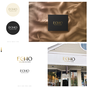 Logo Design by DominicDesign for Echo Salon | Design: #29171955