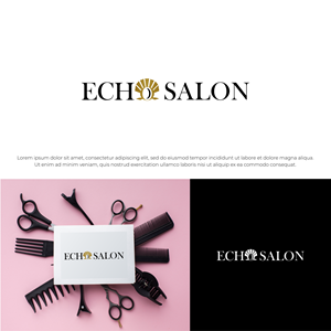 Logo Design by alitjuara for Echo Salon | Design: #29155295