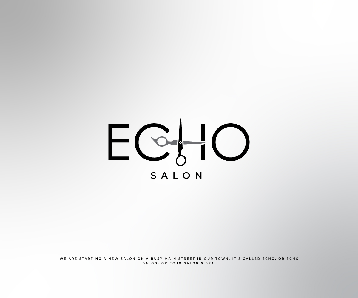 Logo Design by ecorokerz for Echo Salon | Design #29125353