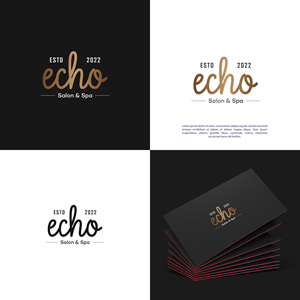 Logo Design by vramar.roy for Echo Salon | Design: #29123981