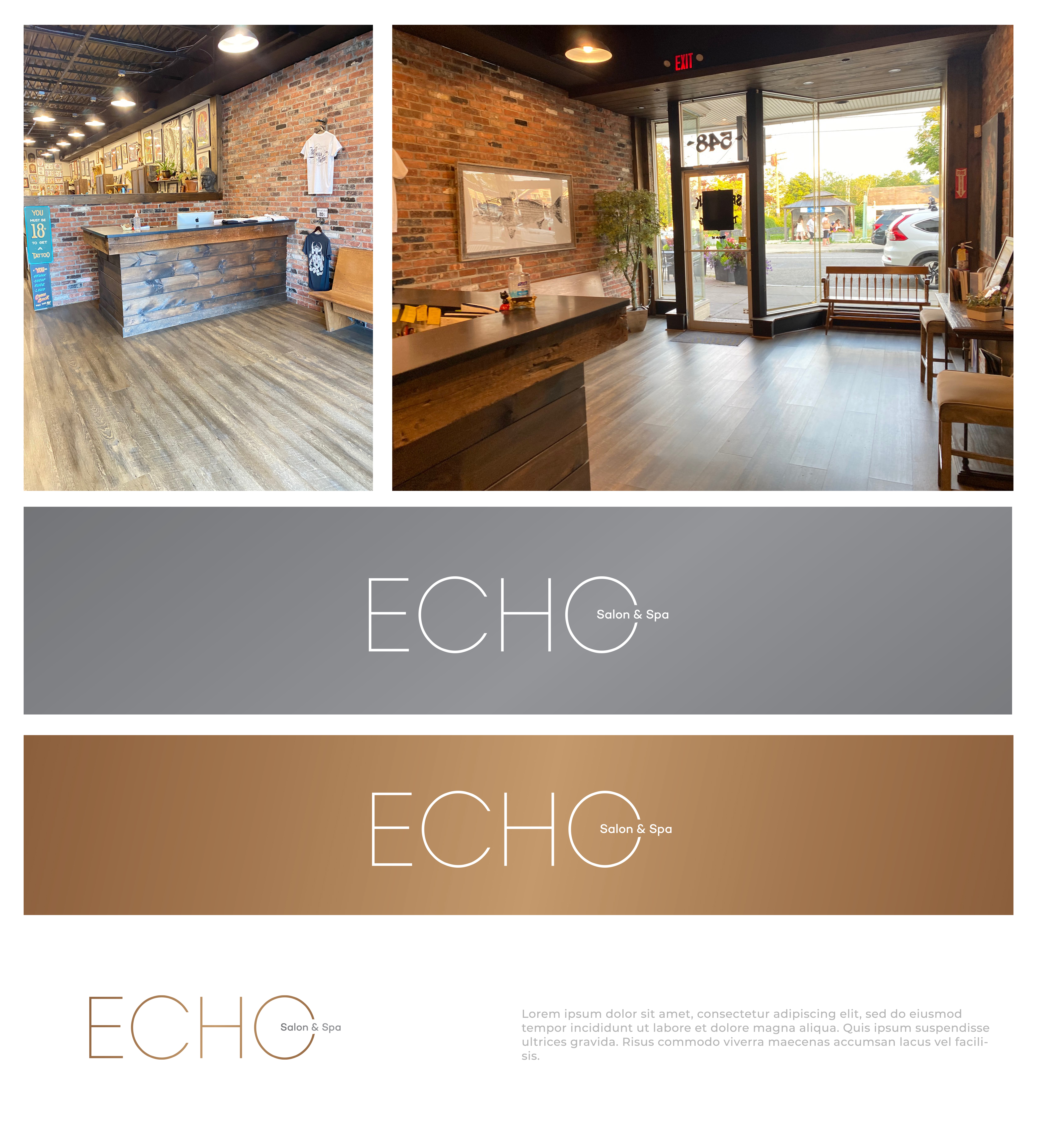 Logo Design by vramar.roy for Echo Salon | Design #29152663