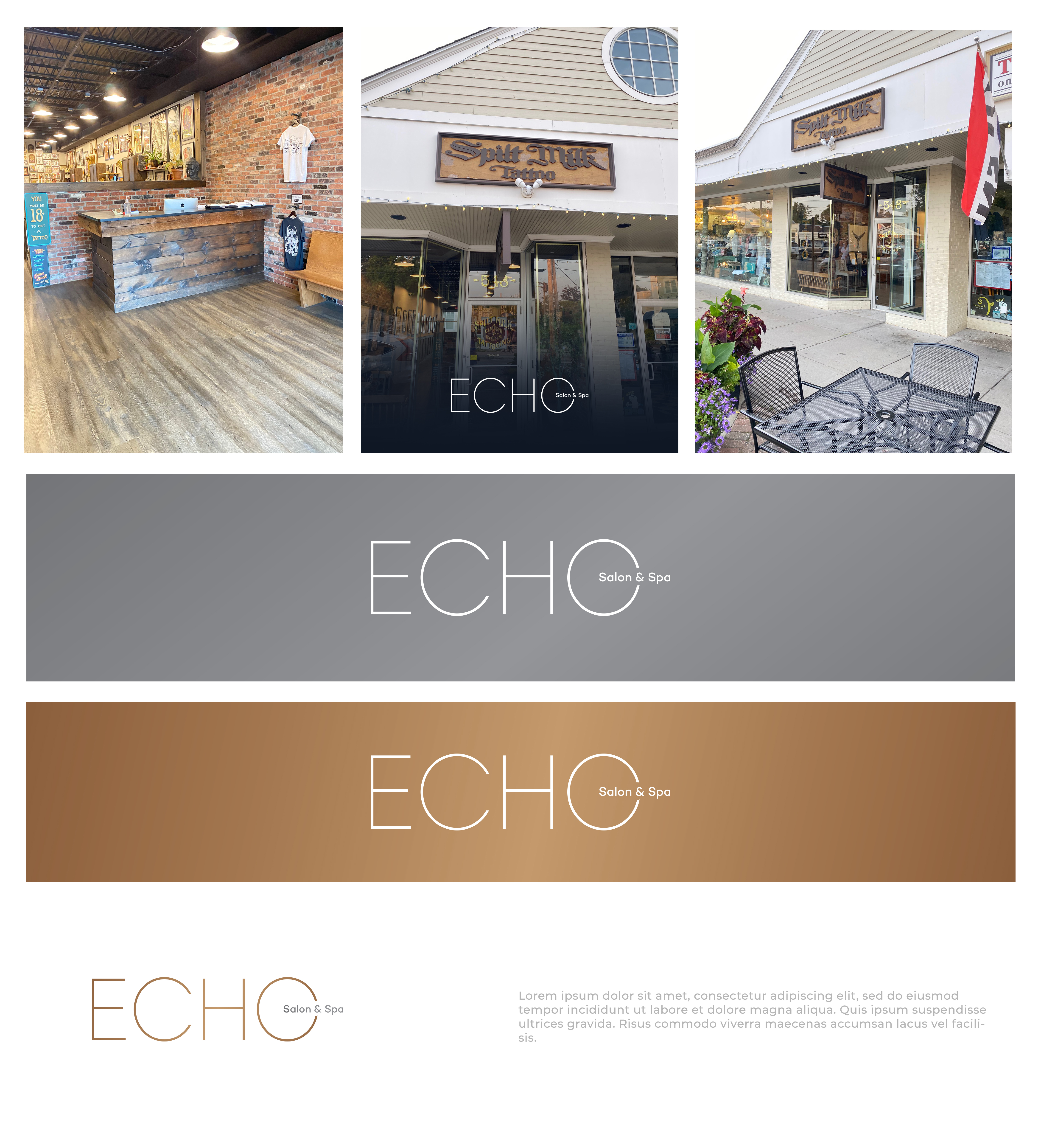Logo Design by vramar.roy for Echo Salon | Design #29152677