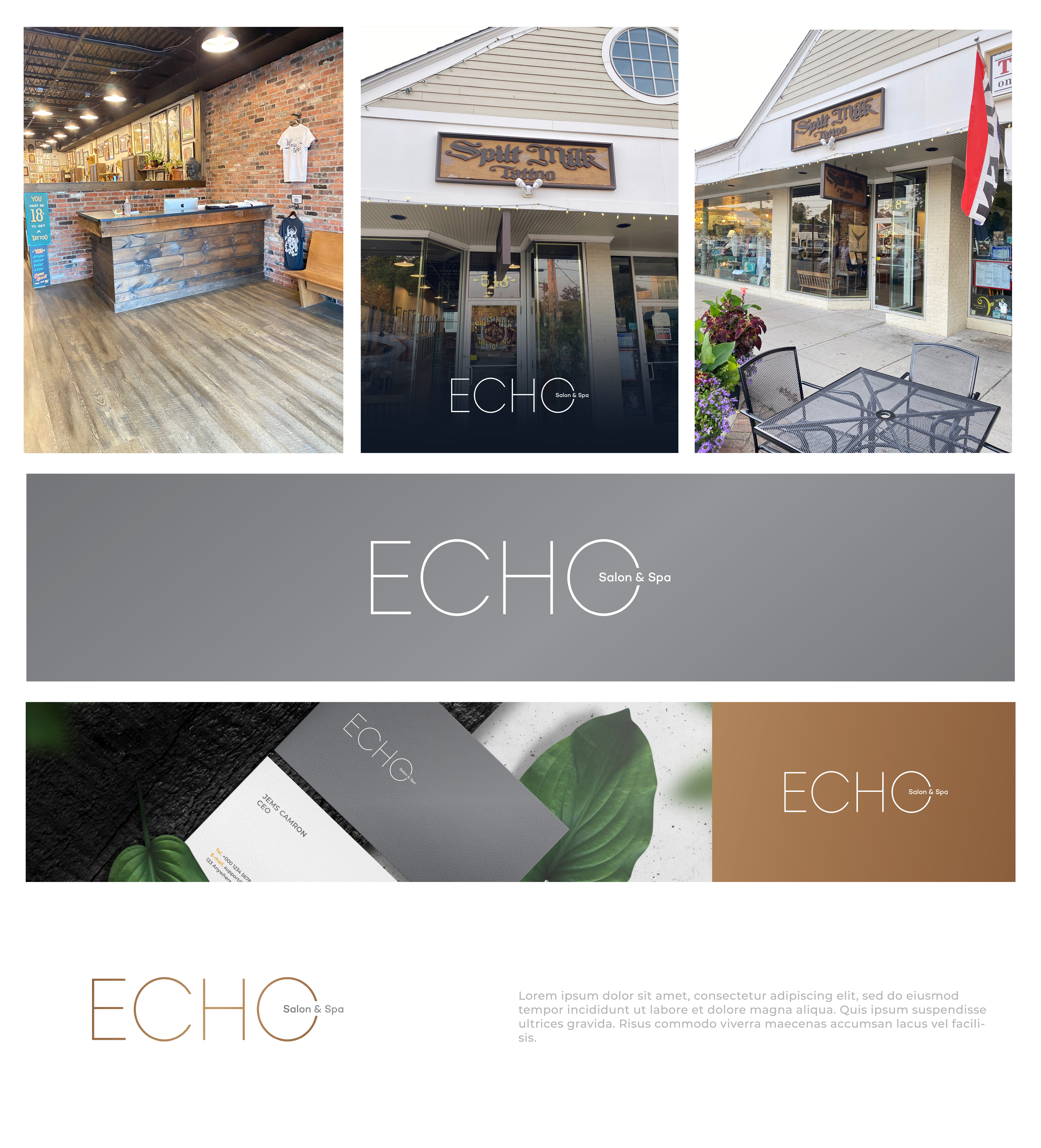 Logo Design by vramar.roy for Echo Salon | Design #29152710