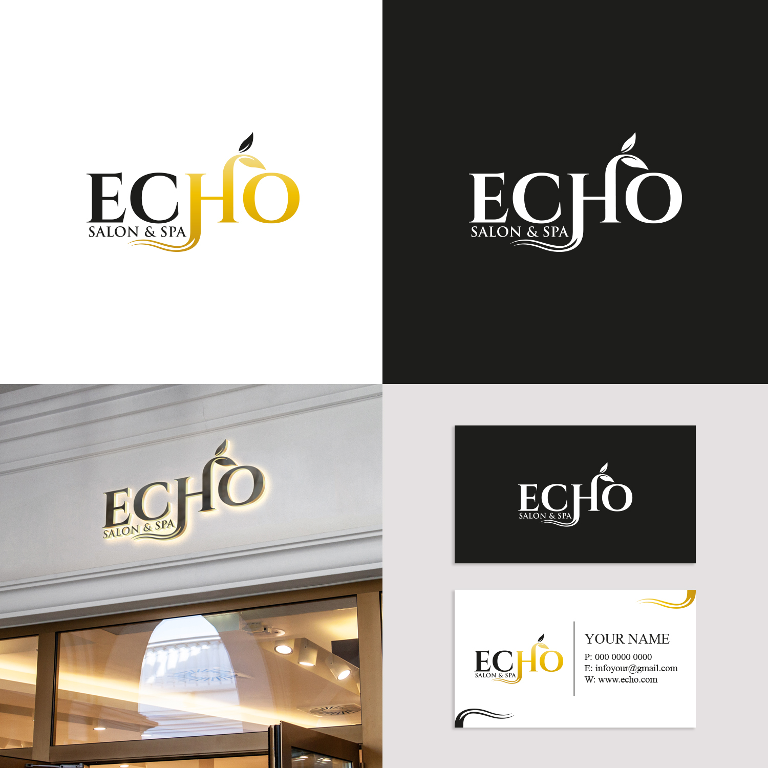 Design de Logo par Maxo-Biz pour Echo Salon | Design #29125923