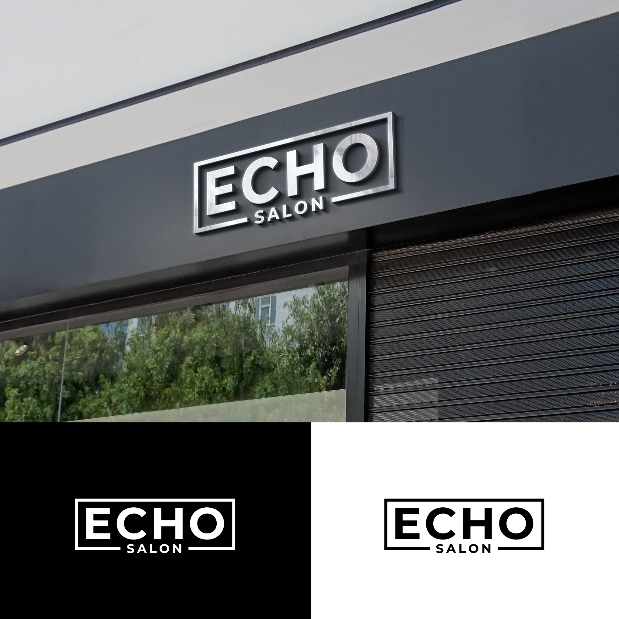 Logo Design by Graphisc Studio for Echo Salon | Design #29159049