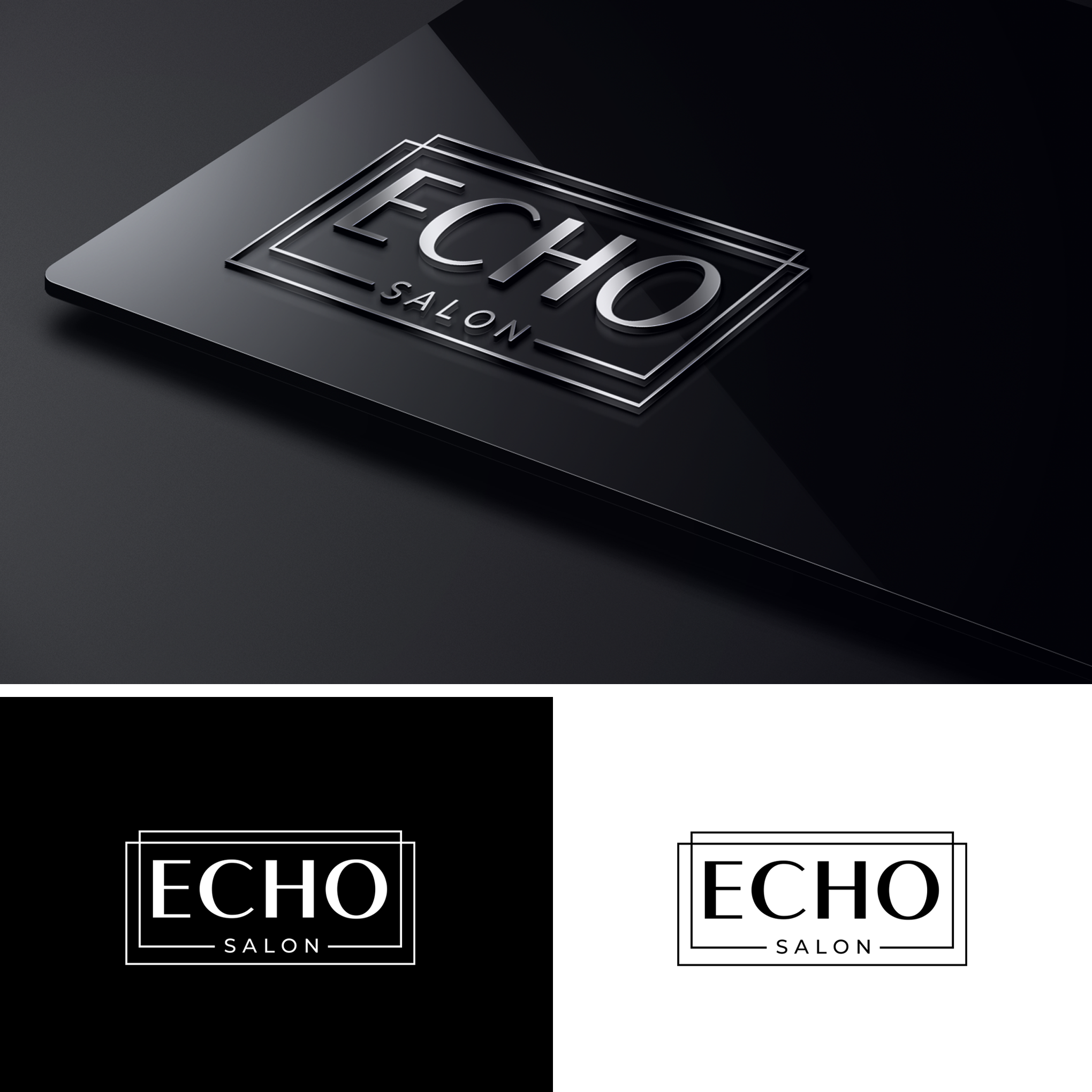 Logo Design by Graphisc Studio for Echo Salon | Design #29159141
