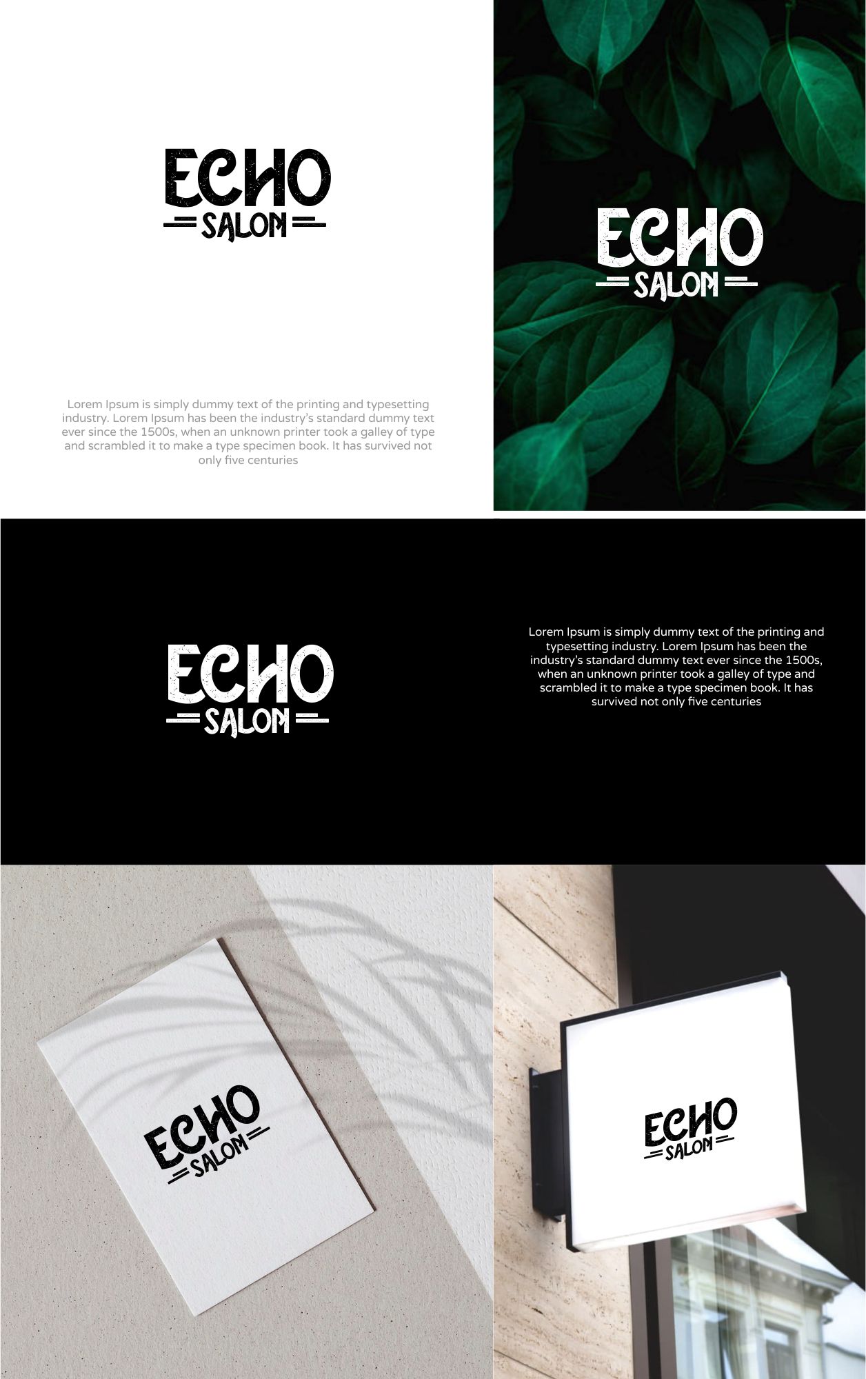 Design de Logo par 92logo pour Echo Salon | Design #29155246